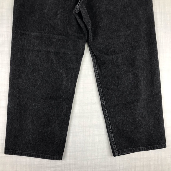 Vintage Levis Mens 40x30 550 Black Jeans - Picture 7 of 15